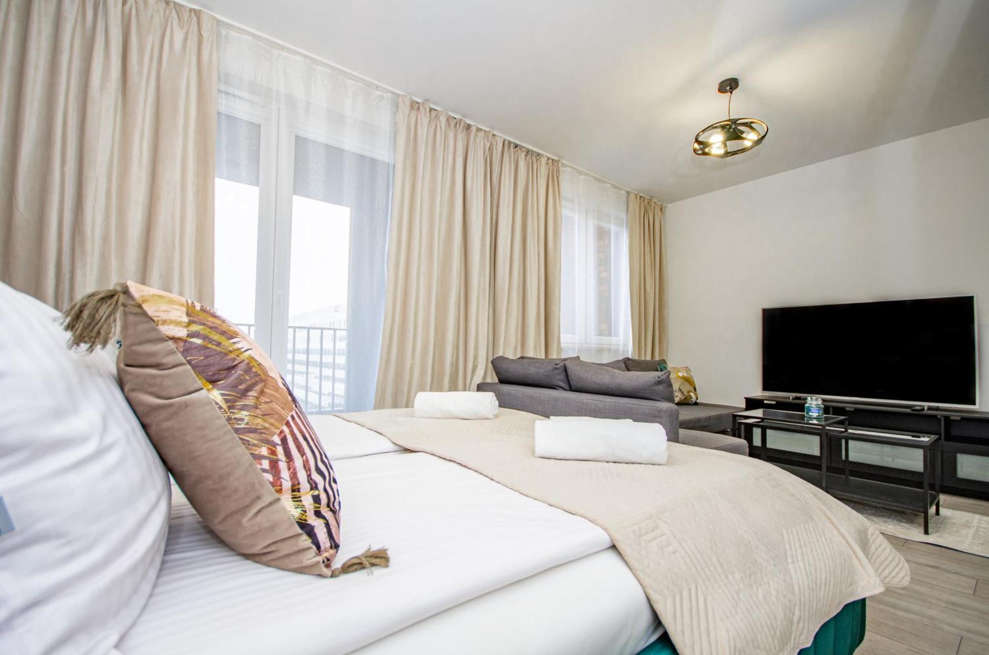 Inpoint Zablocie Modern Apartments For Work&Travel Краков Экстерьер фото